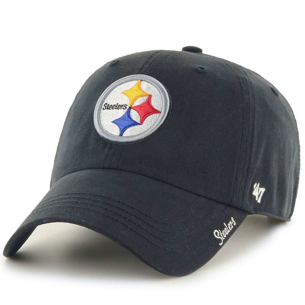 Pittsburgh Steelers '47 Women's Miata Clean Up Adjustable Hat - Black cheap