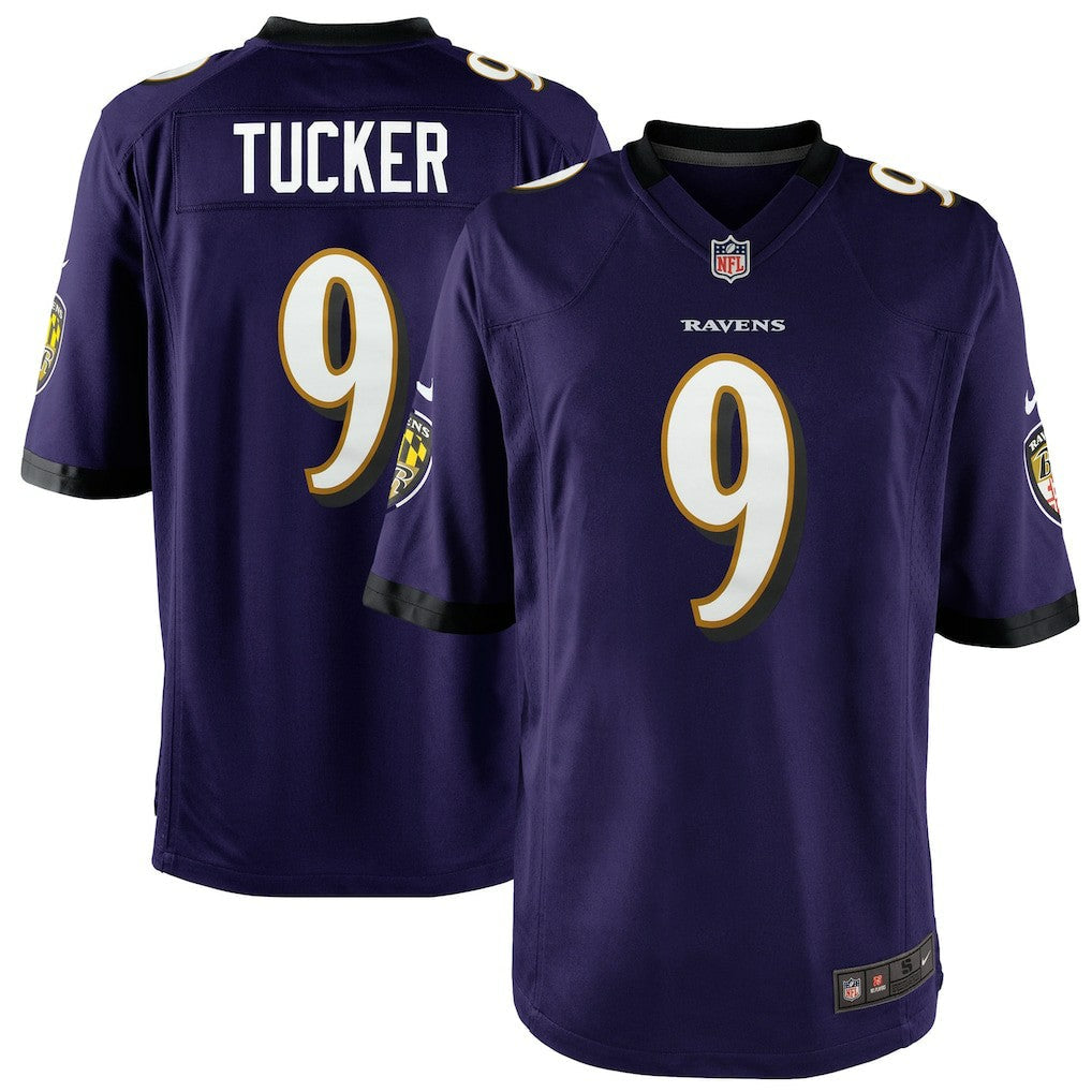 Justin Tucker Baltimore Ravens Youth Game Jersey - Purple | Nike on sale