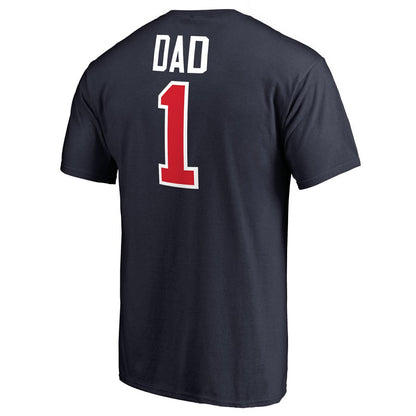 Washington Wizards #1 Dad T-Shirt - Navy outlet