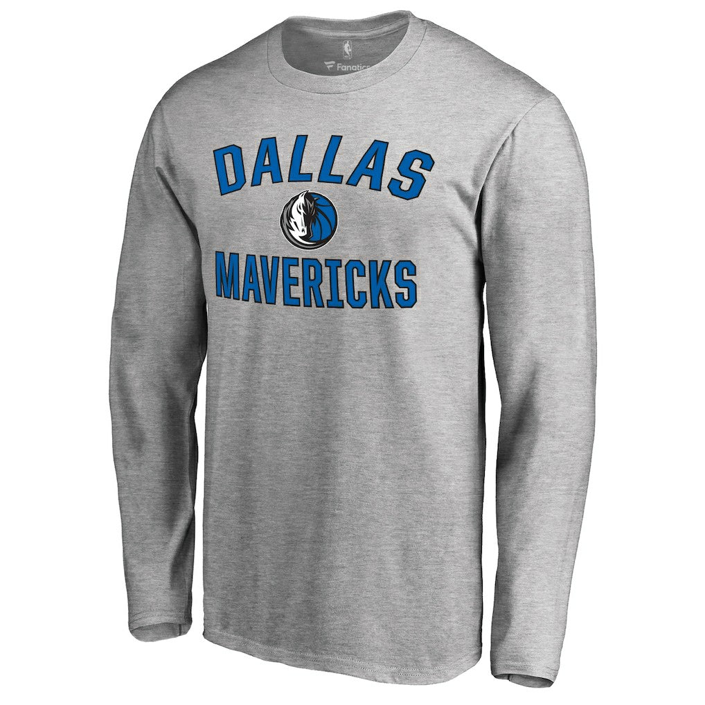 Dallas Mavericks Victory Arch Long Sleeve T-Shirt sale - Ash shop