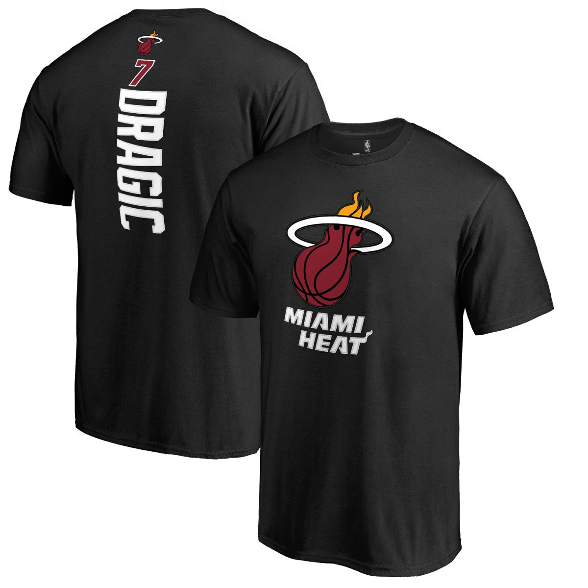 Goran Dragic Miami Heat Backer T-Shirt - Black on sale