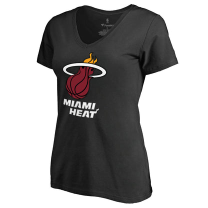 Goran Dragic Miami Heat Women's Backer V-Neck T-Shirt - Black sale