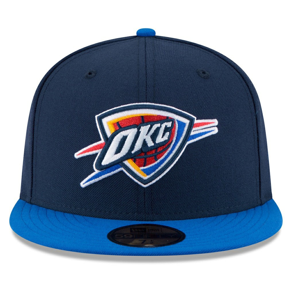 Oklahoma City Thunder Team Color 2Tone 59FIFTY Fitted Hat - Navy/Royal | New Era online