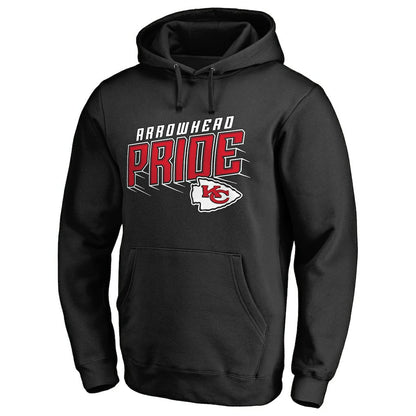 Kansas City Chiefs Hometown Collection Arrowhead Pride Pullover Hoodie - Black outlet