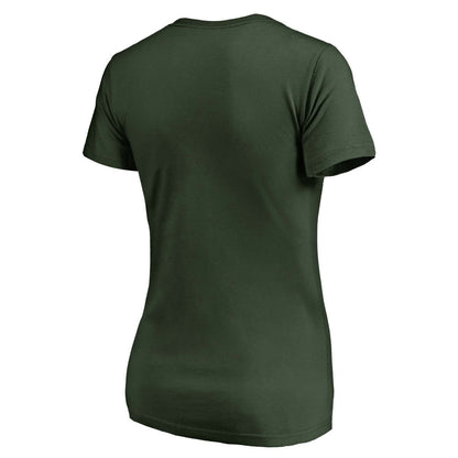 Milwaukee Bucks Women's Mantra V-Neck T-Shirt - Green sale