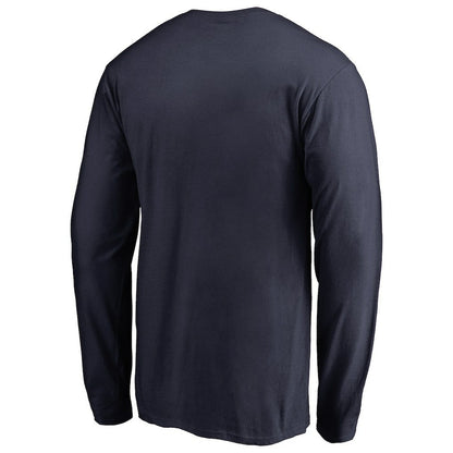 Denver Nuggets Gradient Logo Long Sleeve T-Shirt sale - Navy cheap