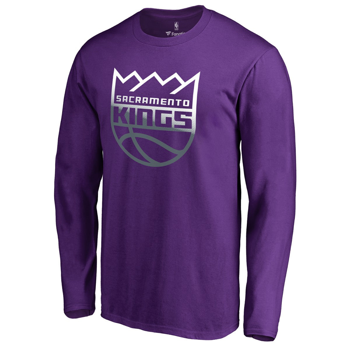 Sacramento Kings Gradient Logo Long Sleeve T-Shirt - Purple cheap