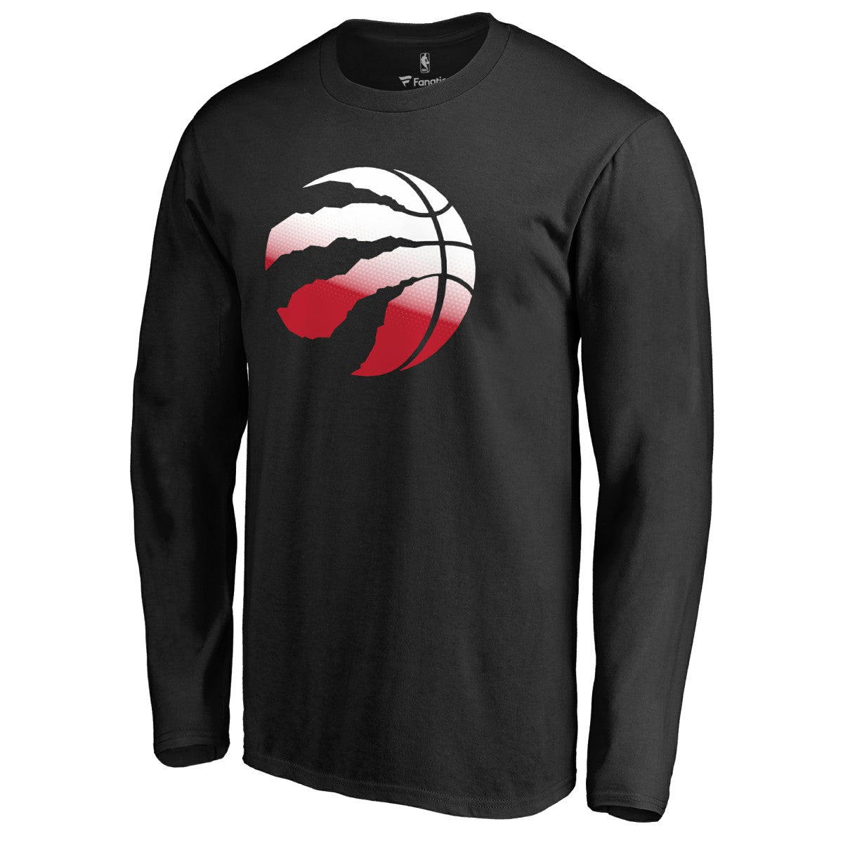 Toronto Raptors Gradient Logo Long Sleeve T-Shirt - Black sale