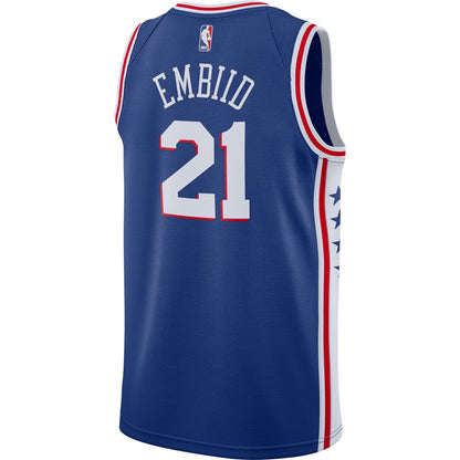 Joel Embiid Philadelphia 76ers Swingman Jersey Royal - Icon Edition | Nike shop