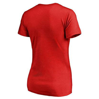 Washington Nationals Women's Cooperstown Collection Forbes T-Shirt - Red