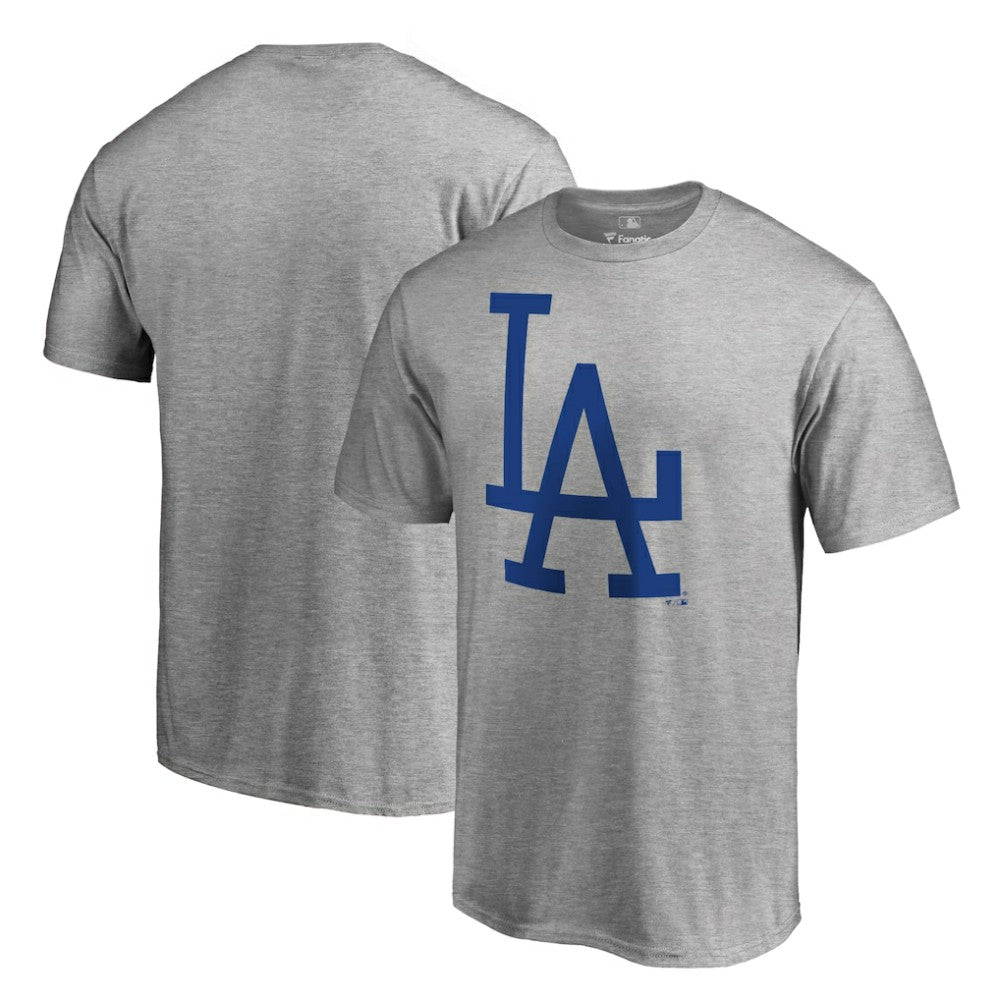Los Angeles Dodgers Cooperstown Collection Forbes T-Shirt - Ash