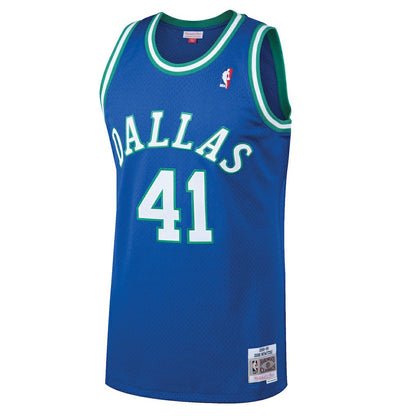Dirk Nowitzki Dallas Mavericks 1998/99 Hardwood Classics Swingman Jersey sale - Blue | Mitchell & Ness shop