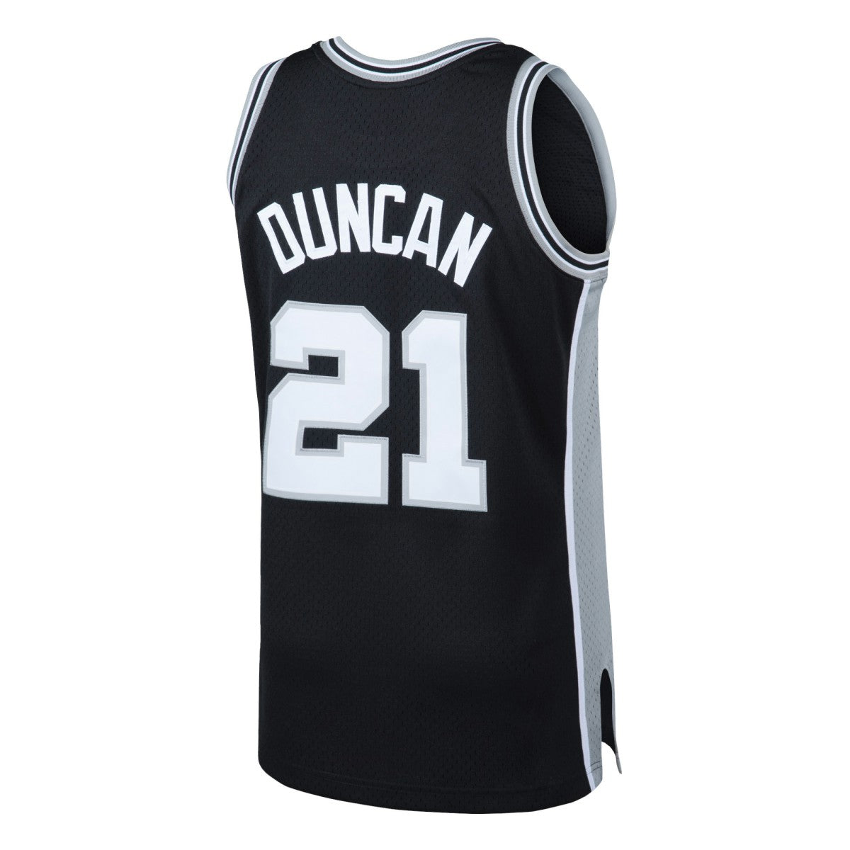 Tim Duncan San Antonio Spurs 1998/99 Hardwood Classics Swingman Jersey - Black | Mitchell & Ness for sale