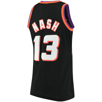 Steve Nash Phoenix Suns 1996/97 Hardwood Classics Swingman Jersey - Black | Mitchell & Ness shop