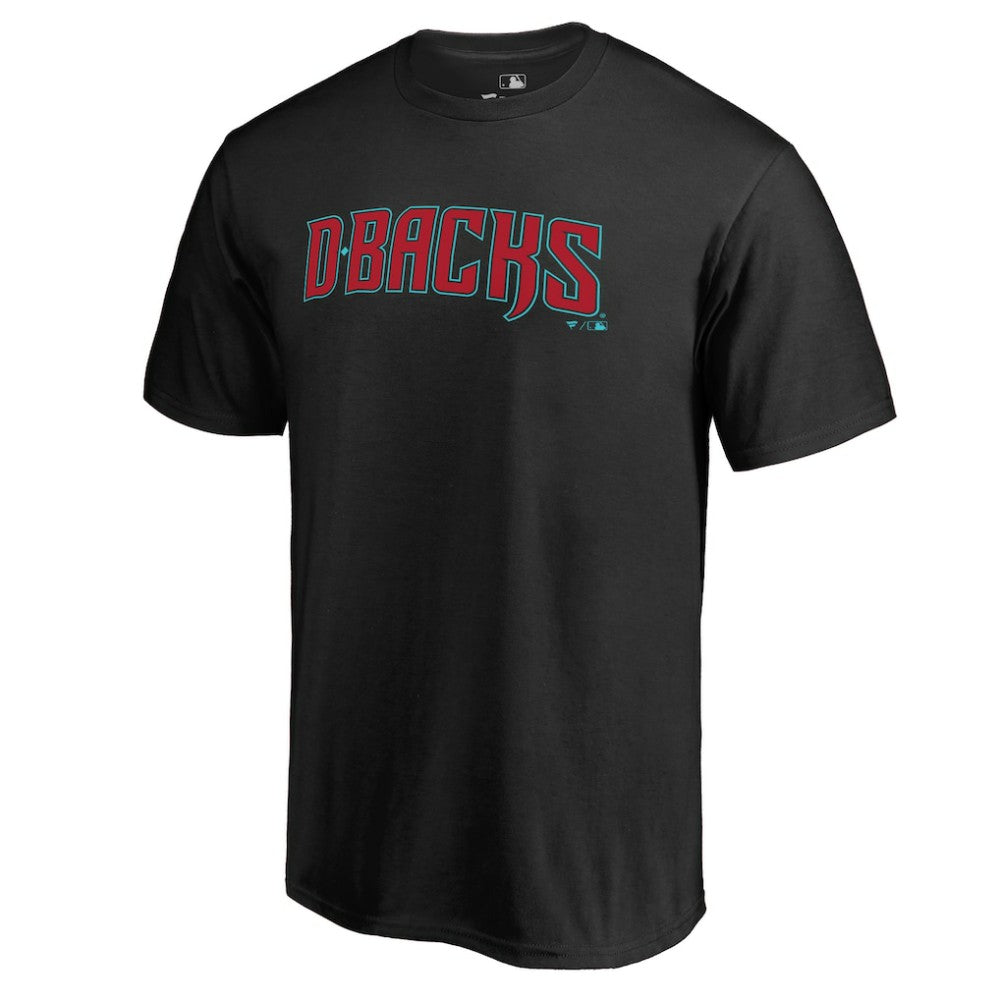 Arizona Diamondbacks Team Wordmark T-Shirt - Black