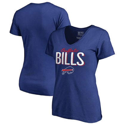 Buffalo Bills Women's Nostalgia T-Shirt - Royal outlet