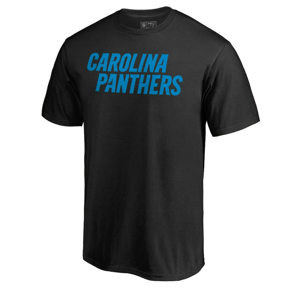 Carolina Panthers Wordmark T-Shirt - Black on sale