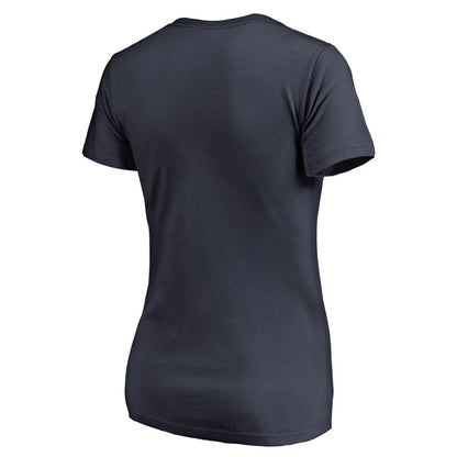 Seattle Seahawks Women's Arriba V-Neck T-Shirt - Navy discount