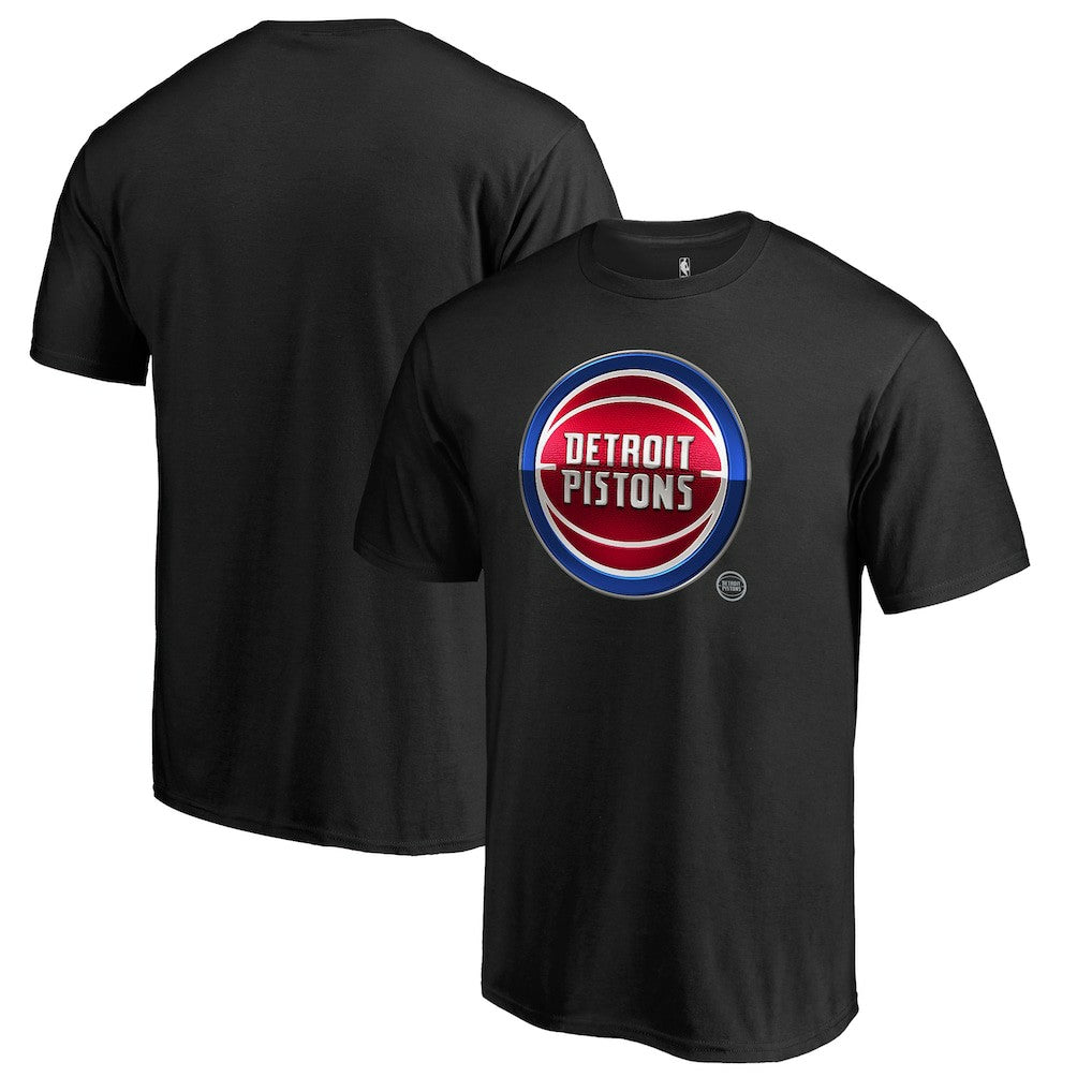 Detroit Pistons Midnight Mascot T-Shirt sale - Black discount