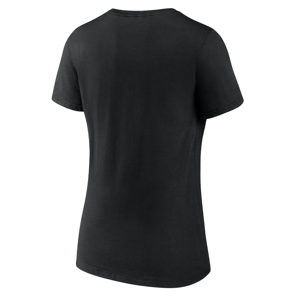 Cleveland Cavaliers Women's Midnight Mascot V-Neck T-Shirt sale - Black discount