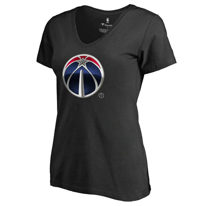 Washington Wizards Women's Midnight Mascot V-Neck T-Shirt - Black discount