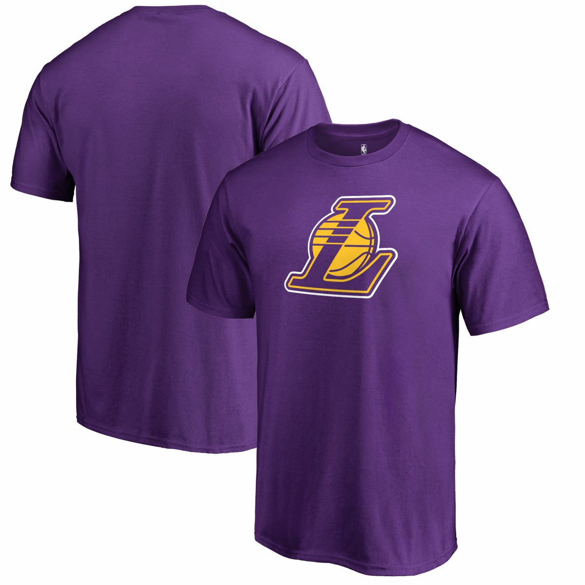 Los Angeles Lakers Alternate Logo T-Shirt - Purple on sale