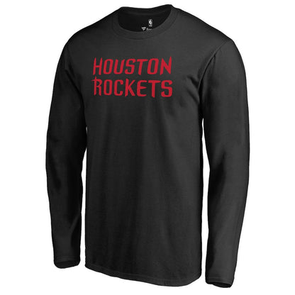 Houston Rockets Alternate Logo Long Sleeve T-Shirt - Black outlet