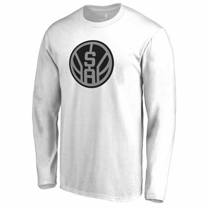 San Antonio Spurs Alternate Logo Long Sleeve T-Shirt - White outlet