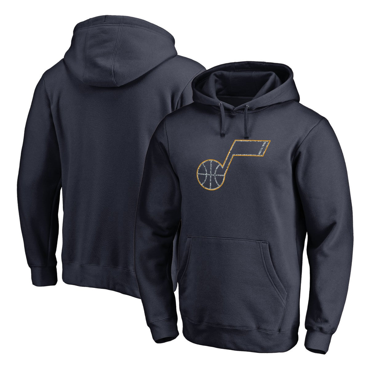 Utah Jazz Static Logo Pullover Hoodie - Navy shop