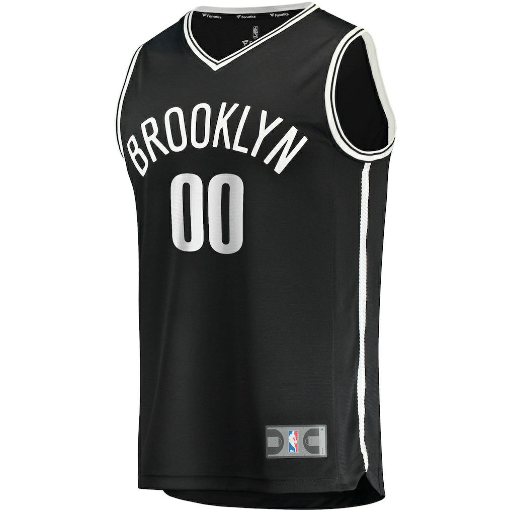 Brooklyn Nets Fast Break Custom Replica Jersey Black - Icon Edition | Fanatics cheap