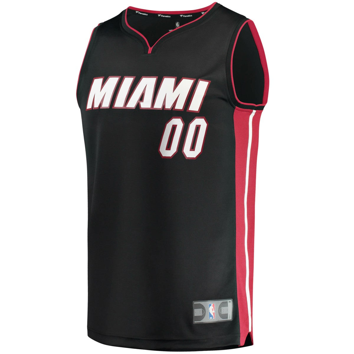 Miami Heat Fast Break Custom Replica Jersey Black - Icon Edition | Fanatics discount