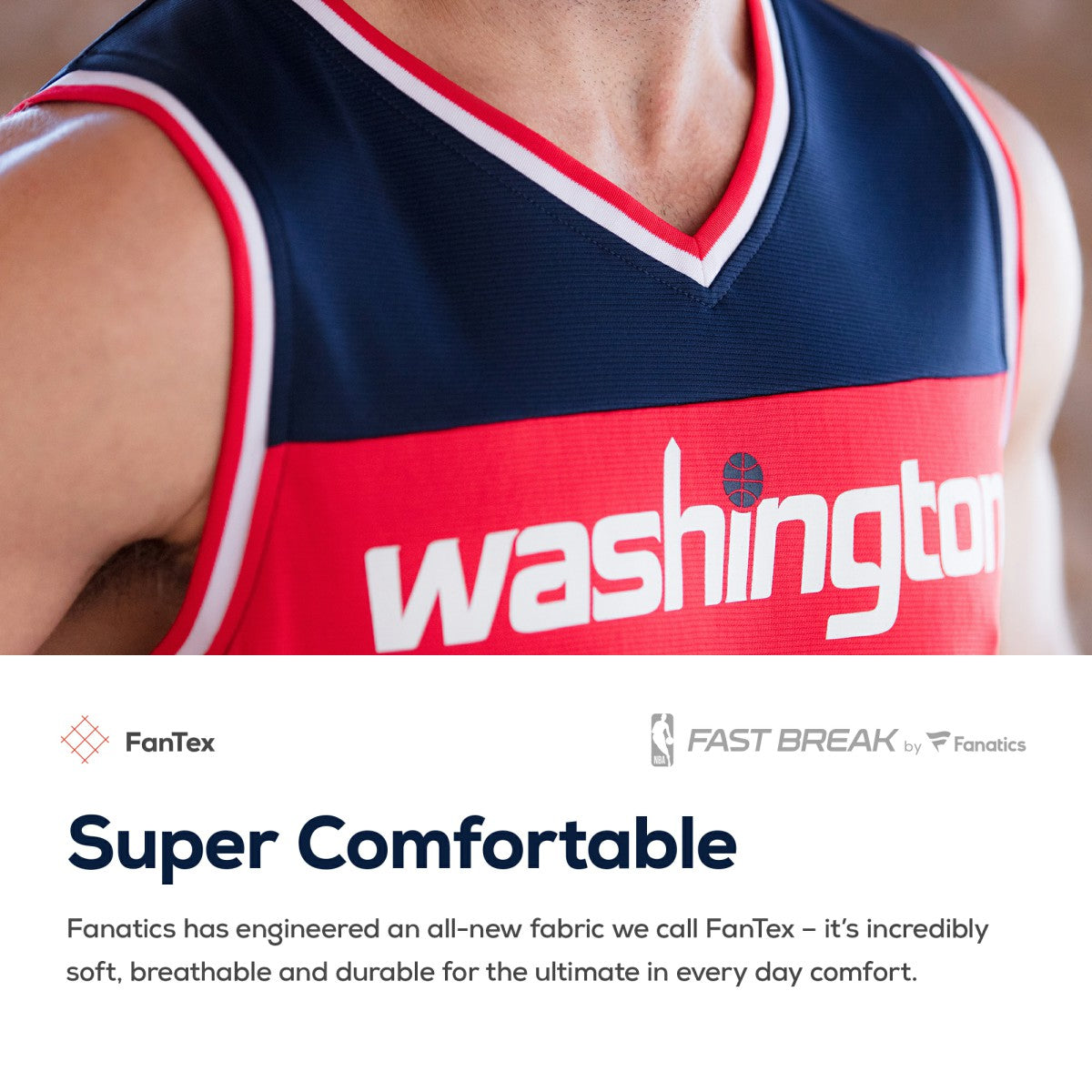 Washington Wizards Fast Break Custom Replica Jersey Red - Icon Edition | Fanatics discount