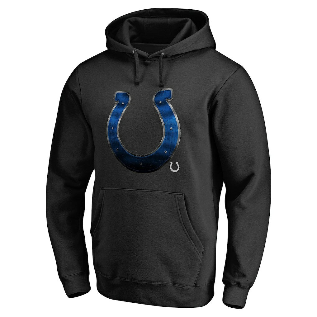 Indianapolis Colts Personalized Midnight Mascot Pullover Hoodie - Black for sale