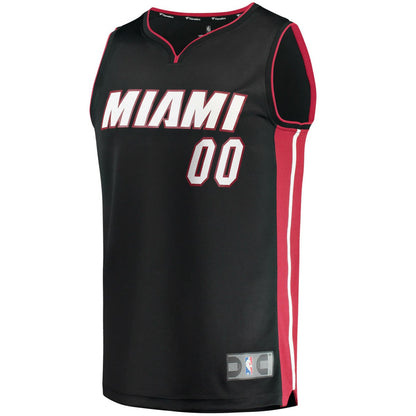Miami Heat Youth Fast Break Custom Replica Jersey Black - Icon Edition | Fanatics cheap
