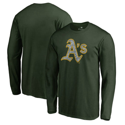 Athletics Static Logo Long Sleeve T-Shirt - Green