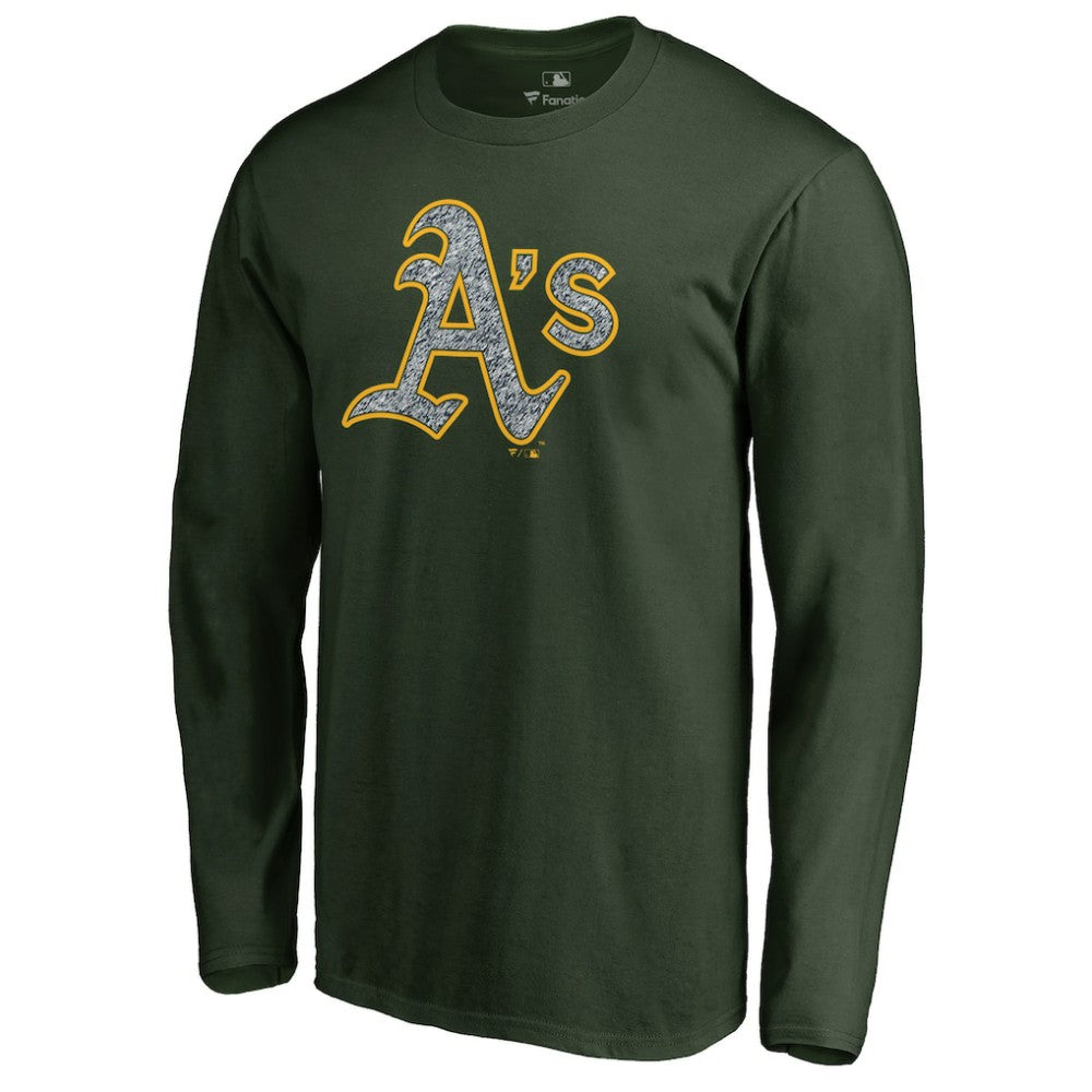Athletics Static Logo Long Sleeve T-Shirt - Green