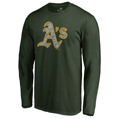 Athletics Static Logo Long Sleeve T-Shirt - Green