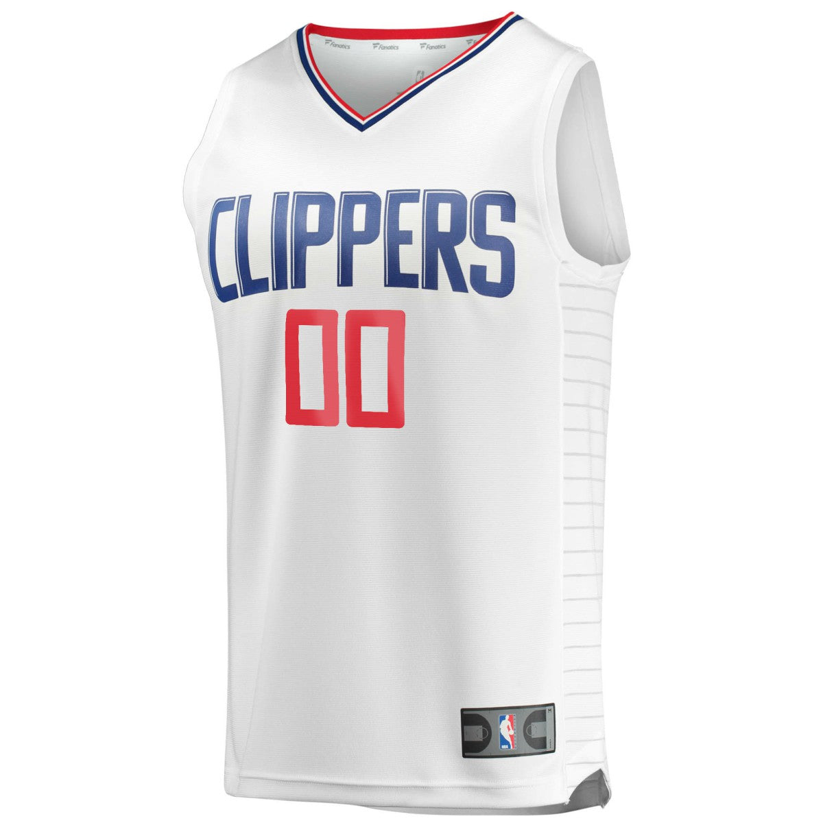 LA Clippers Youth Fast Break Custom Replica Jersey White - Association Edition | Fanatics outlet