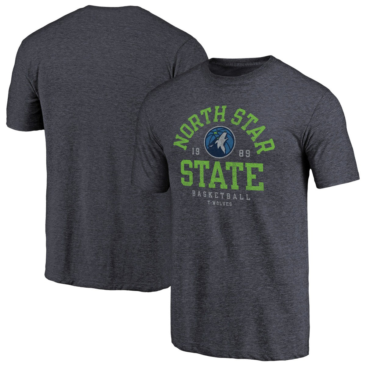 Minnesota Timberwolves North Star State Hometown Collection Tri-Blend T-Shirt - Navy online
