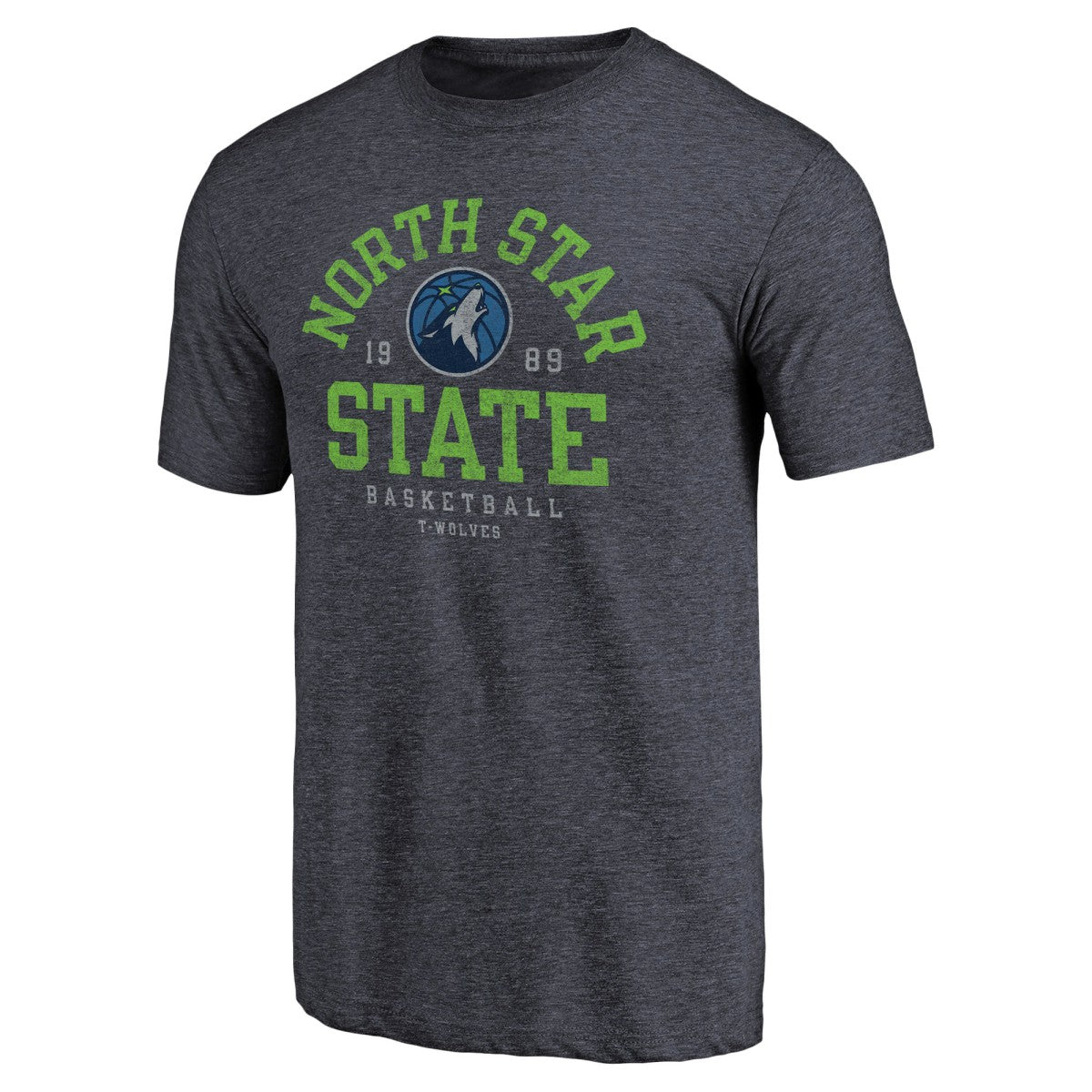 Minnesota Timberwolves North Star State Hometown Collection Tri-Blend T-Shirt - Navy online