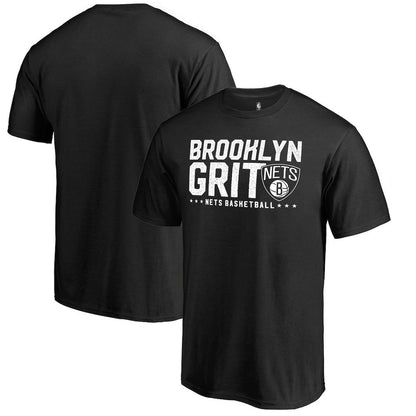 Brooklyn Nets Grit Stack Hometown Collection T-Shirt - Black outlet