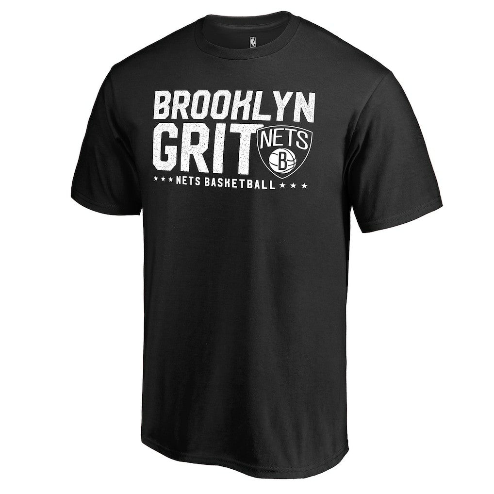 Brooklyn Nets Grit Stack Hometown Collection T-Shirt - Black outlet