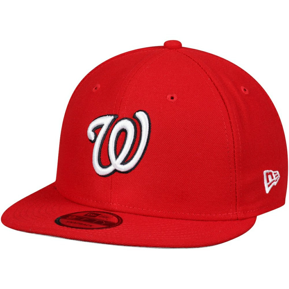 Washington Nationals Team Color 9FIFTY Snapback Hat - Red | New Era
