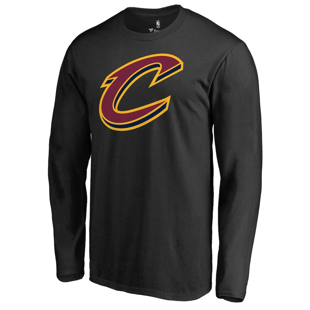 Cleveland Cavaliers Secondary Logo Long Sleeve T-Shirt sale - Black shop