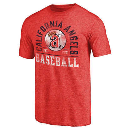 Los Angeles Angels Hometown Collection Curve T-Shirt - Red