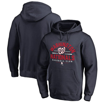 Washington Nationals Hometown Collection Nats Lockup Pullover Hoodie - Navy