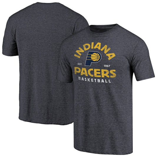 Indiana Pacers Vintage Arch Tri-Blend T-Shirt - Navy outlet