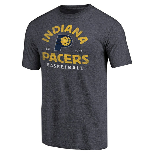 Indiana Pacers Vintage Arch Tri-Blend T-Shirt - Navy outlet
