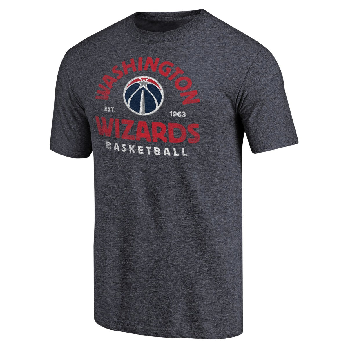 Washington Wizards Vintage Arch Tri-Blend T-Shirt - Navy shop
