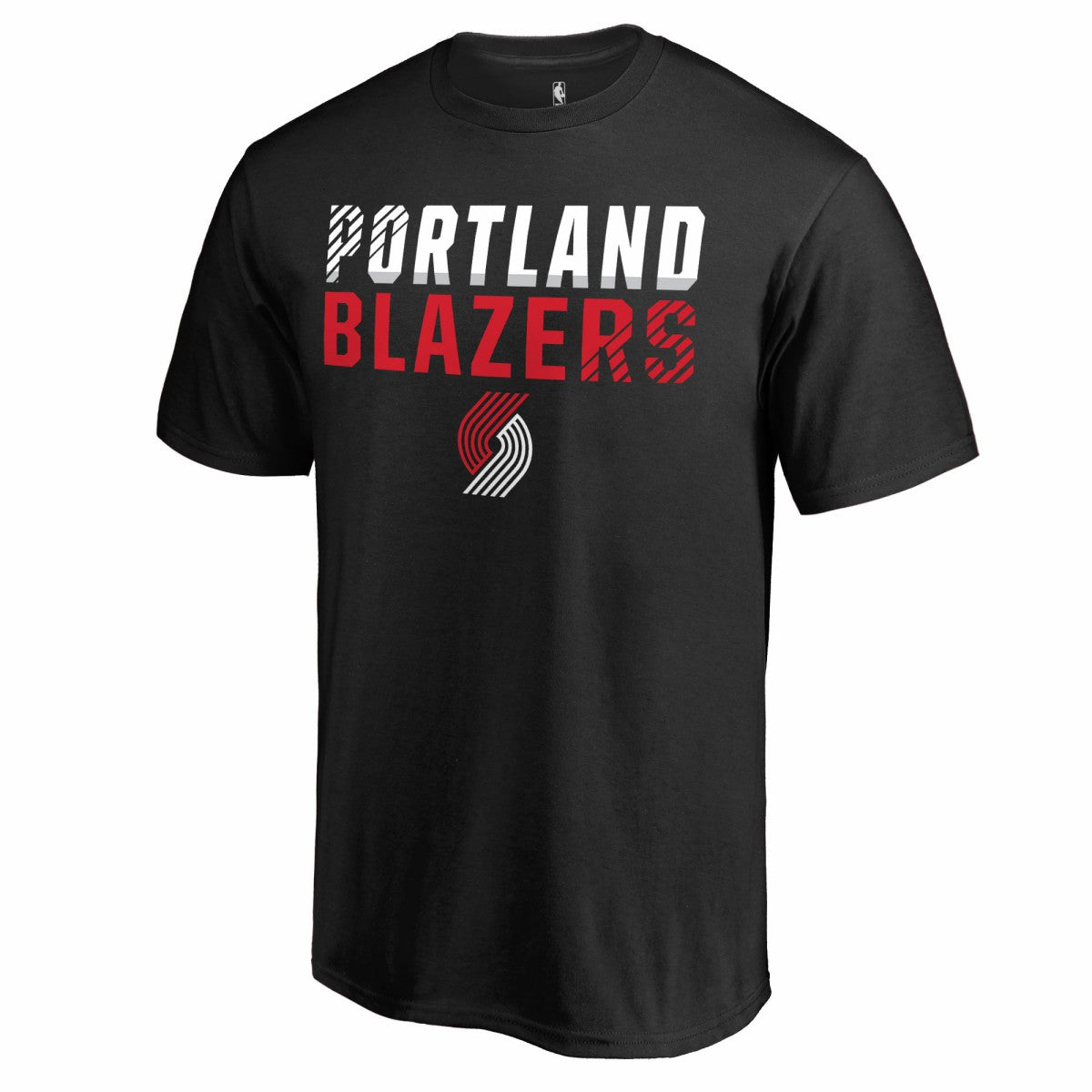 Portland Trail Blazers Fade Out T-Shirt - Black outlet